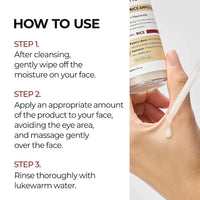 80ml Plant Rice Essence Brightens Moisturizes and Improves Dull Skin Tone  Exfoliates and Pores