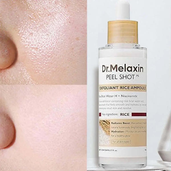 80ml Plant Rice Essence Brightens Moisturizes and Improves Dull Skin Tone  Exfoliates and Pores